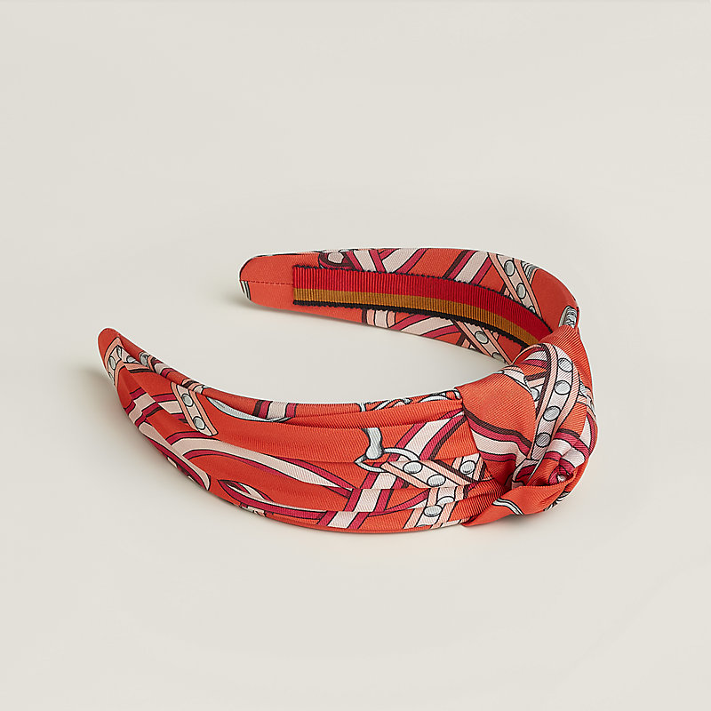 エルメス　ヘアバンド ヘアバンド 《ノット・グラン・トゥラララ》 | Hermès - エルメス-公式